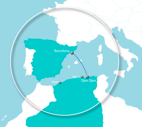 Re-opening of CMA CGM regular service from Barcelona (Spain) to Djen Djen (Algeria) on EURONAF service