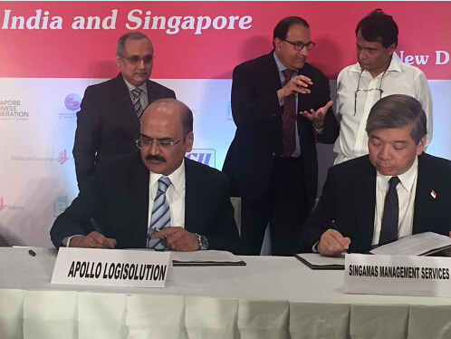 PIL Group signs 2 MOUs with Apollo LogiSolutions.