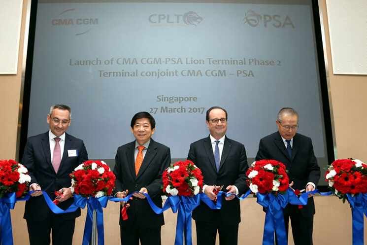 CMA CGM and PSA launch Phase 2 of container terminal joint venture in Singapore