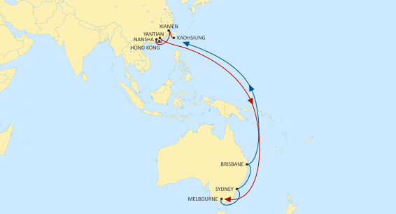 MSC ENHANCEMENT ON VSA BETWEEN ASIA AND AUSTRALIA