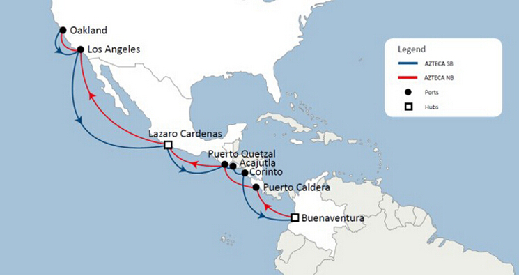 CMA CGM launches AZTECA, a unique offer linking the west coast ports of North, Central and South America