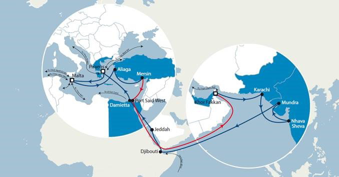 CMA CGM Launches INDIAMED, a New Service Linking the East Mediterranean with Djibouti, Arabian Gulf, Pakistan and India